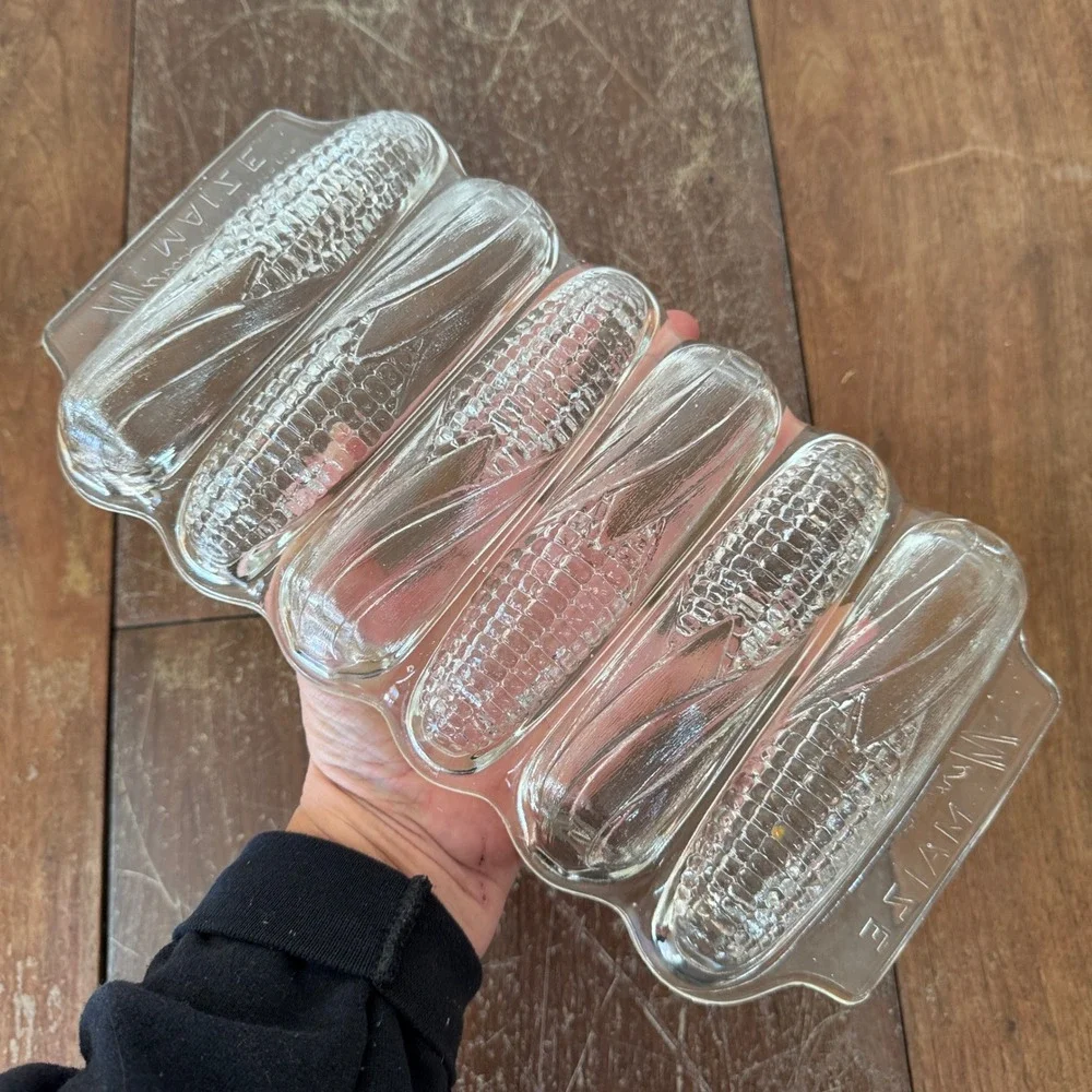 Miracle Maize vintage glass
